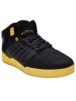 Sorte sneakers med snørre